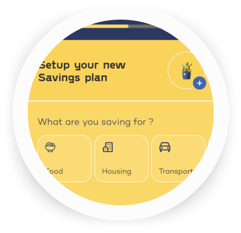 savings screen highlight image